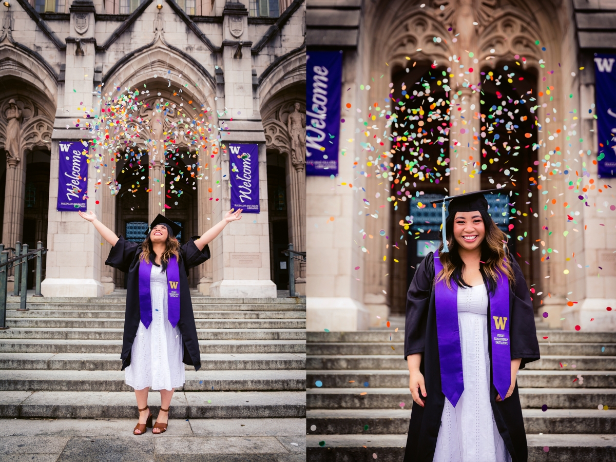 Seattle Photographer » Seattle UW Graduation Photographer Yana
