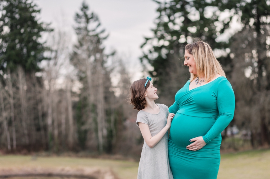 olympia maternity photographer