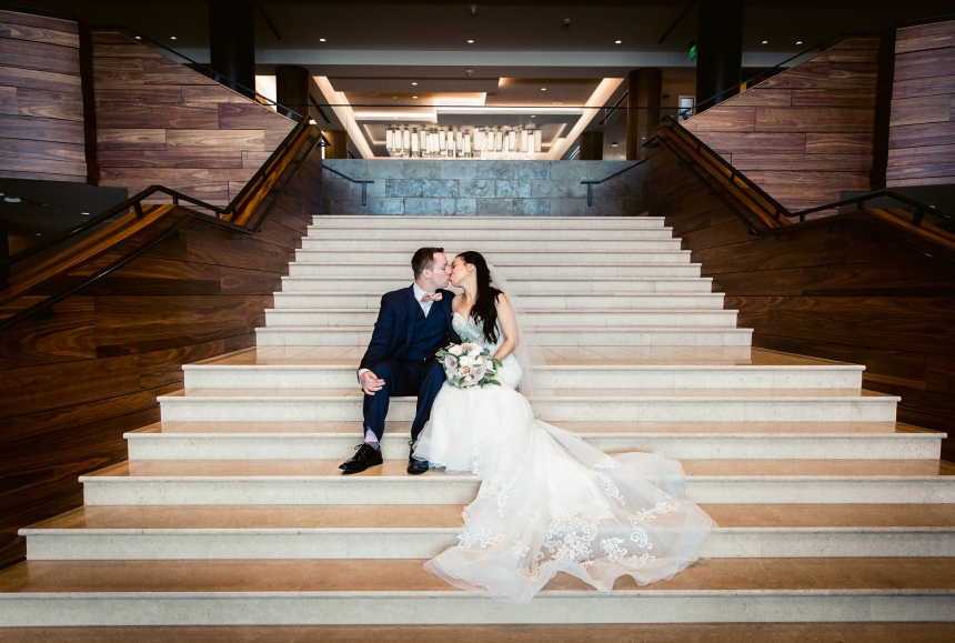 renton grand hyatt wedding photographer