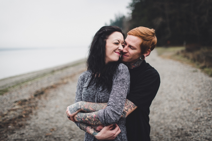 olympia engagement photographer brittany and justin