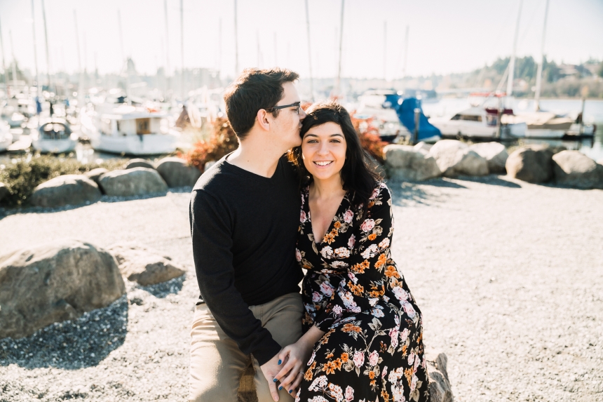 olympia engagement photographer gina and brandon