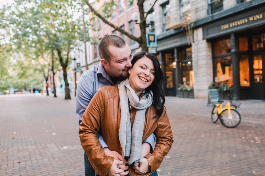 olympia engagement photographer malissa and curtis