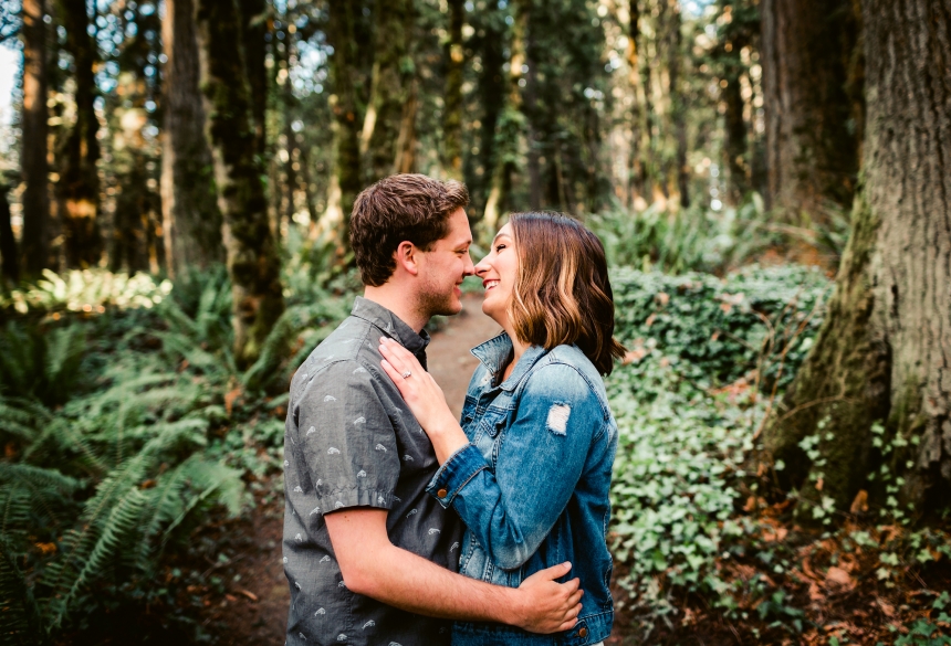 olympia engagement photographer