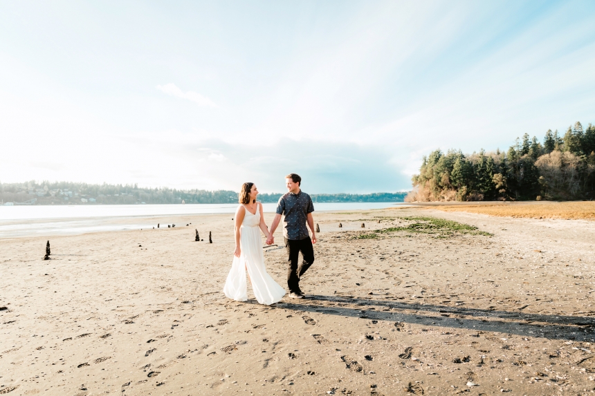 olympia engagement photographer