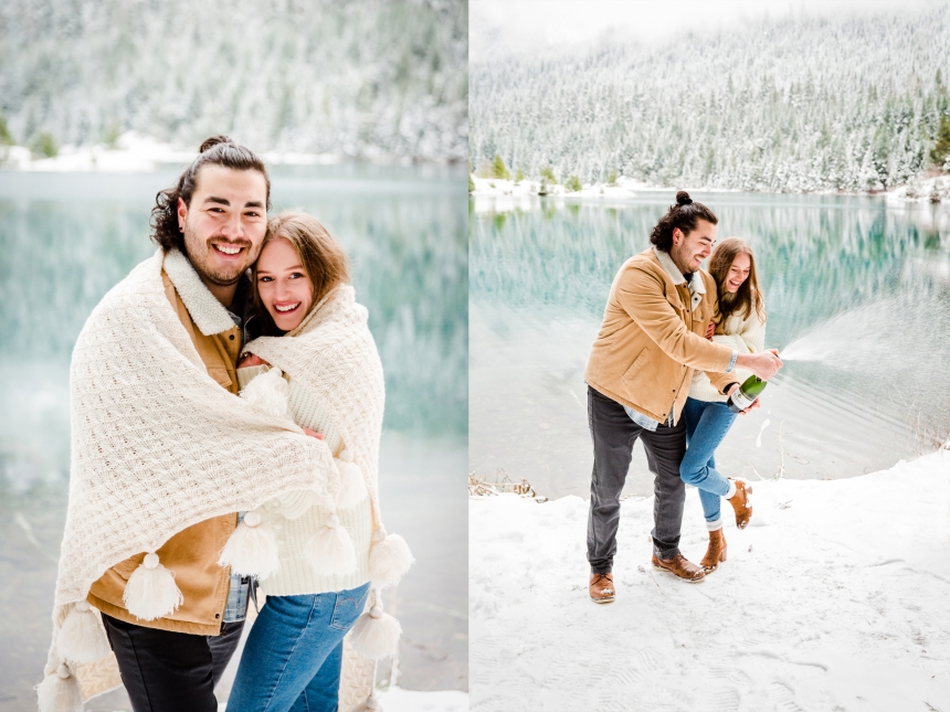 snoqualmie engagement photographer