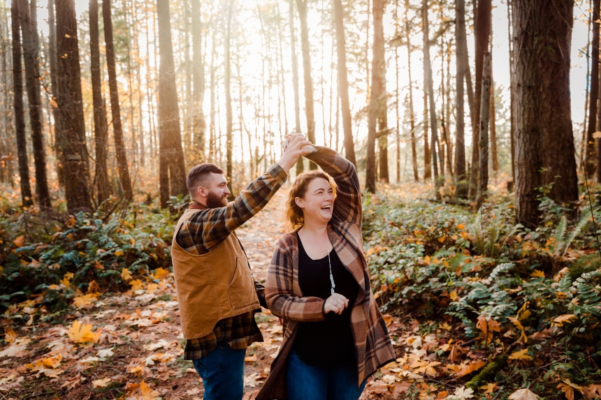 olympia engagement photographer